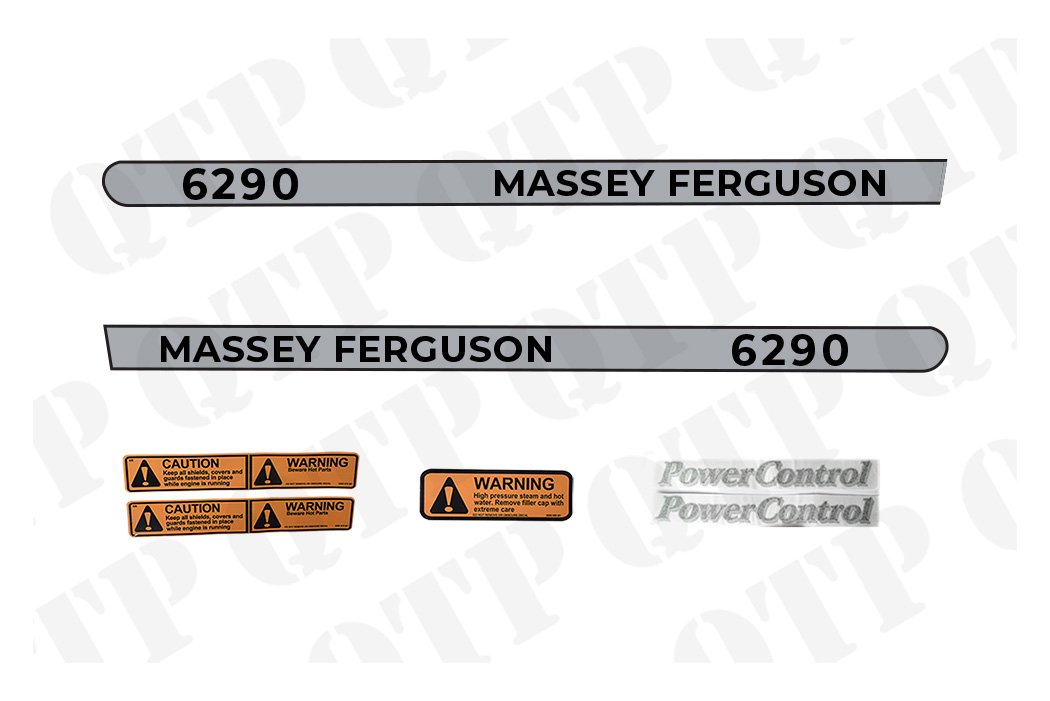 Decal Kit Massey Ferguson 6290